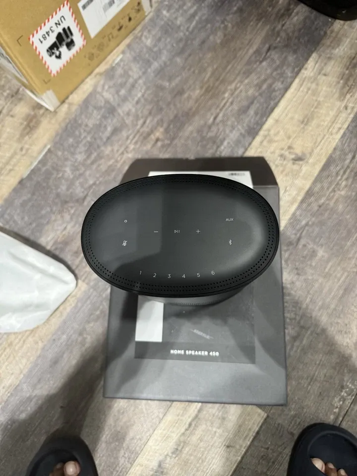 Bose Home Speaker 450 Smart Bluetooth & Wi-Fi Voice Control Speaker – Black - Image 6