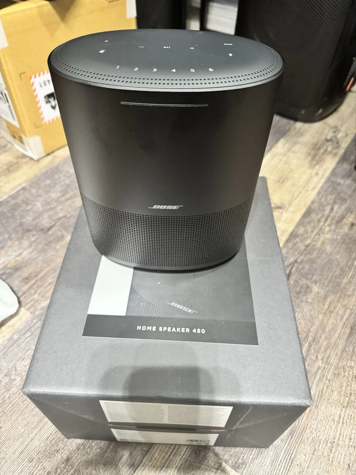 Bose Home Speaker 450 Smart Bluetooth & Wi-Fi Voice Control Speaker – Black - Image 7