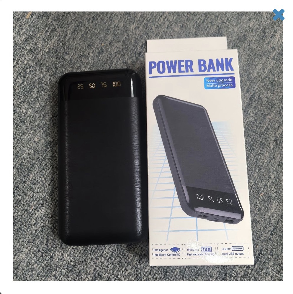 Brand New 5 Pack 20,000mAh Portable Power Bank Bundle – Dual USB LED Display Chargers - Image 3