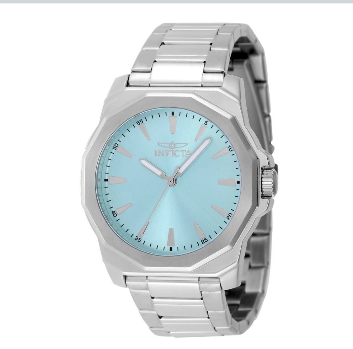Invicta Speedway Dominus Men's Watch 42mm Model 48912 Stainless Steel Tiffany Blue Dial - Image 4