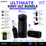 Sony ULT Ultimate Bundle – ULT Tower 10 + ULT 1 + ULT 3 + 2 Free USB-C Cables
