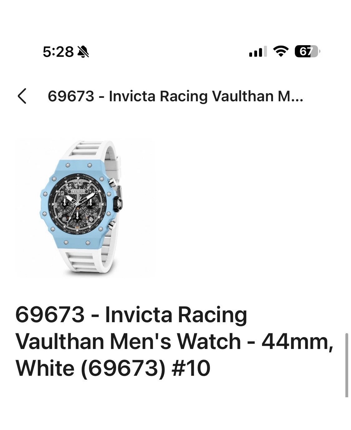 Cheap Invicta 3 Watch Bundle. 4th of july special. Red white n blue. Patriots edition. - Image 3