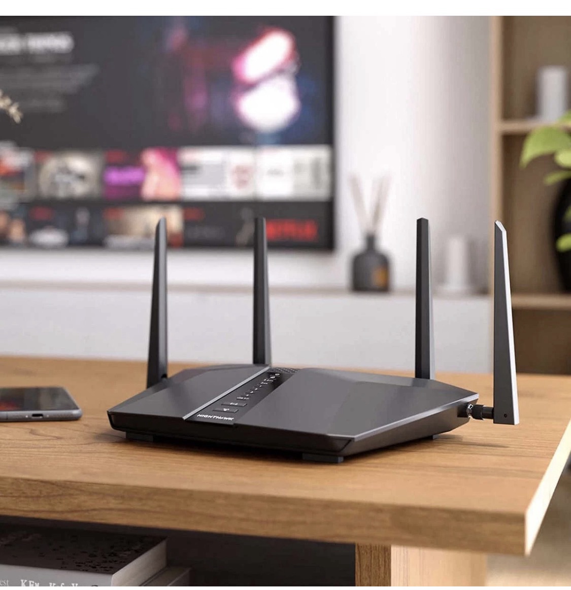 NETGEAR Nighthawk AX6 AX5400 WiFi 6 Dual-Band Router Open Box - Image 2
