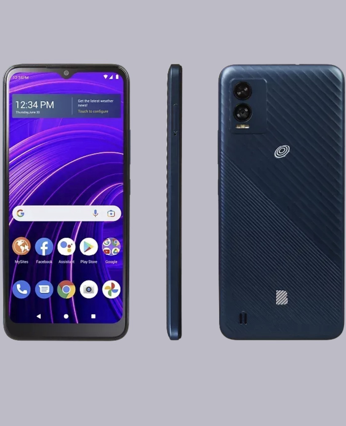 BLU View Speed 5G 64GB Blue Unlocked Android Smartphone – Minor Chip – Tested - Image 6