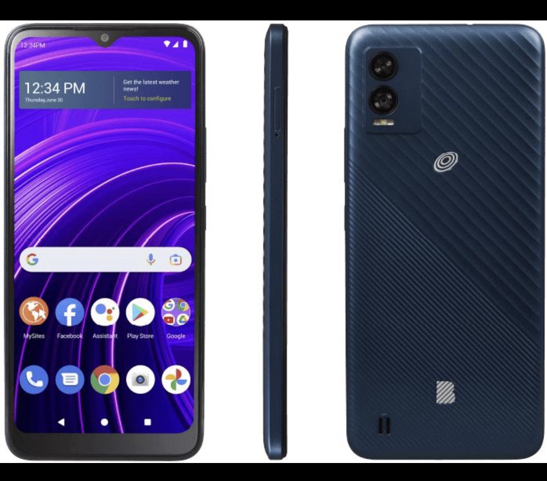 BLU View Speed 5G 64GB Blue Unlocked Android Smartphone – Minor Chip – Tested - Image 4