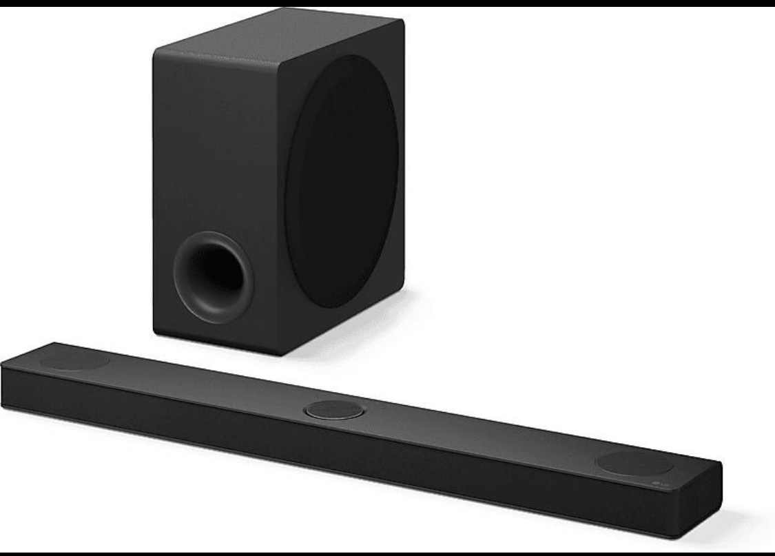LG S80T 3.1.3 Channel Dolby Atmos Soundbar w/ Wireless Subwoofer HDMI eARC Bluetooth - Image 2