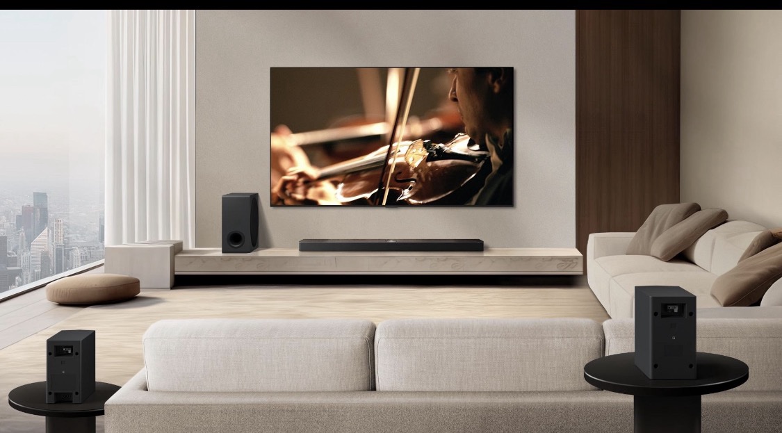 LG S80T 3.1.3 Channel Dolby Atmos Soundbar w/ Wireless Subwoofer HDMI eARC Bluetooth - Image 3